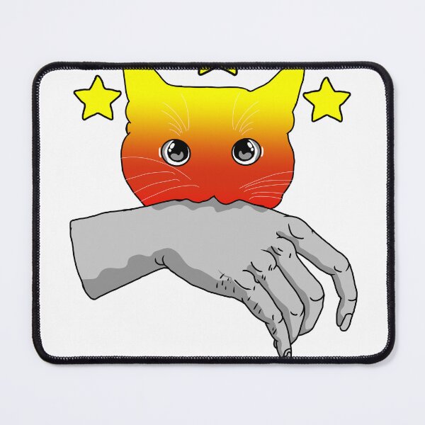Item preview, Cat hand colorfull designed and sold by postermetal.