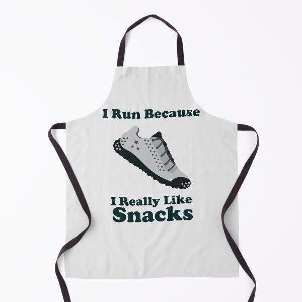 Item preview, I Run Because I Really Like Snacks. running. runner. funny running. running humor. run. designed and sold by NPC-wear.