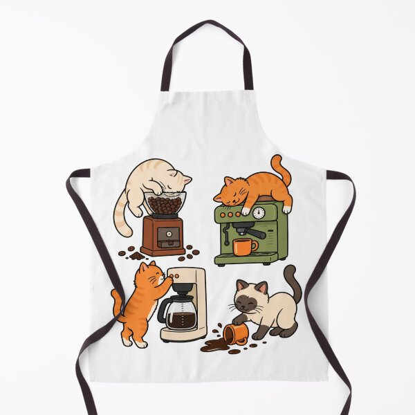 Item preview, Cats & Coffee Mischief designed and sold by LuloCreative.