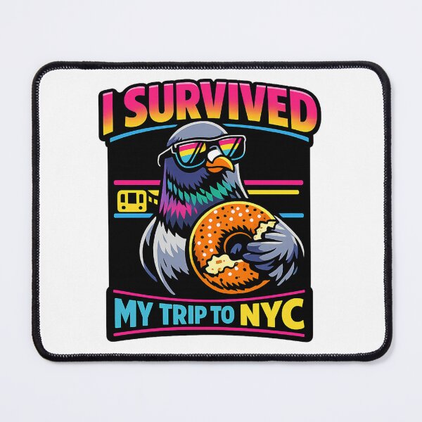Item preview, I Survived My Trip To NYC Vintage Travel Souvenir designed and sold by teemix.