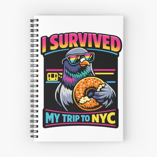 Item preview, I Survived My Trip To NYC Vintage Travel Souvenir designed and sold by teemix.