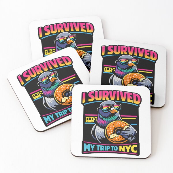 Item preview, I Survived My Trip To NYC Vintage Travel Souvenir designed and sold by teemix.
