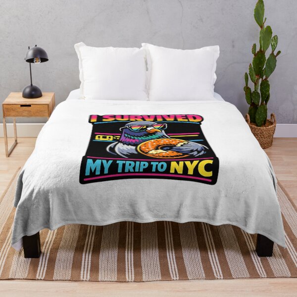 Item preview, I Survived My Trip To NYC Vintage Travel Souvenir designed and sold by teemix.
