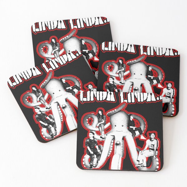 Item preview, Red Line Octopus Band Pop Punk designed and sold by juranimkhazmir.