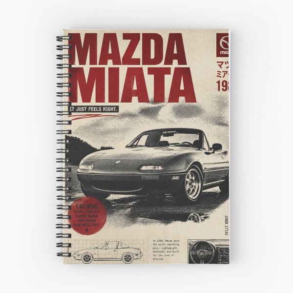 Item preview, Vintage retro alternative car poster MAZDA MIATA designed and sold by ameliekhal.