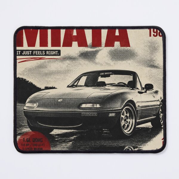 Item preview, Vintage retro alternative car poster MAZDA MIATA designed and sold by ameliekhal.
