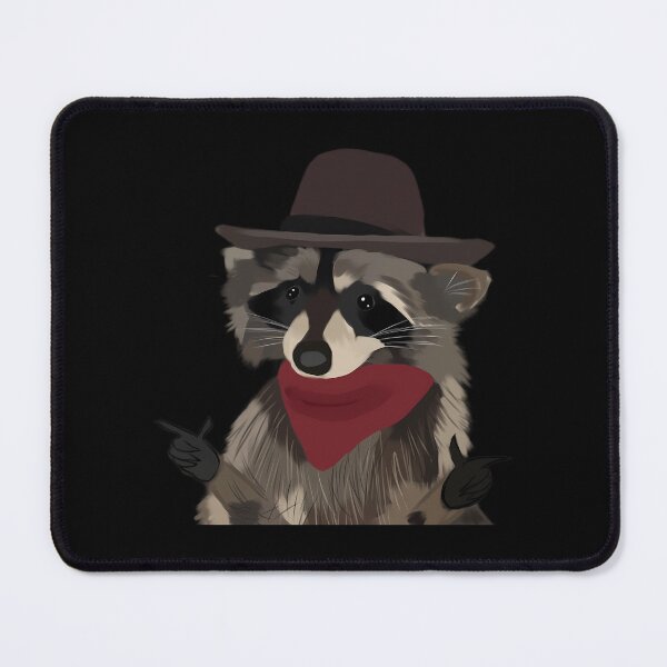 Item preview, Cowboy Raccoon designed and sold by LoicThiessen.