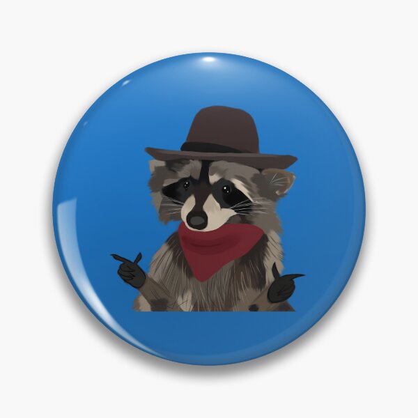 Item preview, Cowboy Raccoon  designed and sold by LoicThiessen.