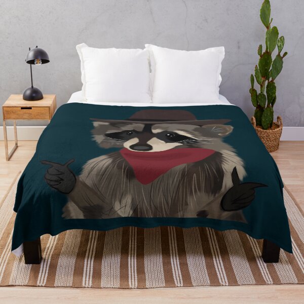 Item preview, Cowboy Raccoon designed and sold by LoicThiessen.