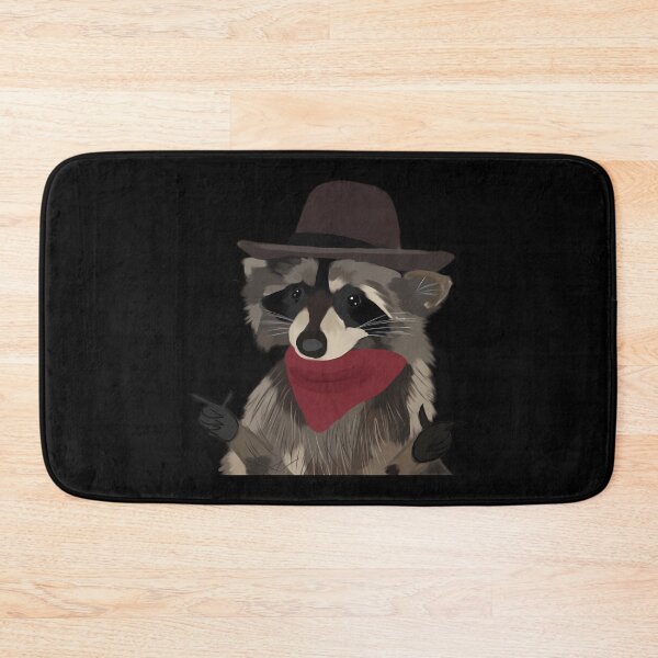 Item preview, Cowboy Raccoon  designed and sold by LoicThiessen.