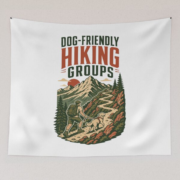 Item preview, Midlife Hiking Friends Retro Trail Club Design designed and sold by JansenGS.