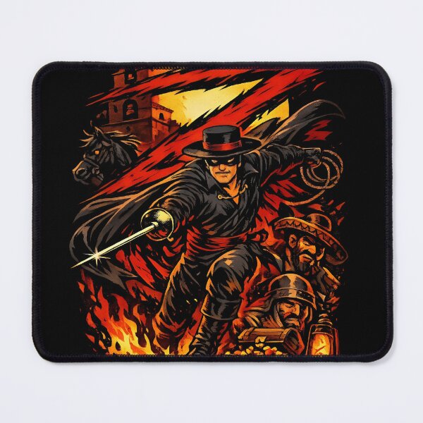 Item preview, Zorro The Masked Swordsman Fan Art designed and sold by Amr Siam.