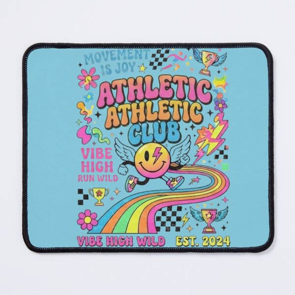 Item preview, Retro Athletic Club Graphic Tee - Vibrant Y2K Aesthetic Sport Shirt designed and sold by Artsformore.