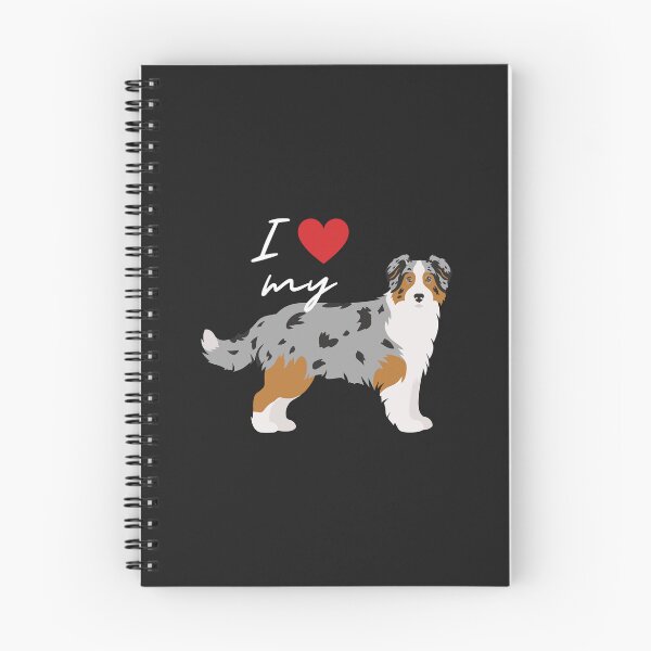 Item preview, I Love My Australian Shepherd Cute Aussie Dog Lover Heart Design designed and sold by abig-eiyana.