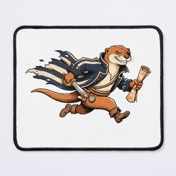 Item preview, Otter Pirate Adventure | Swashbuckling Sea Otter | Fantasy Explorer designed and sold by MrDev.