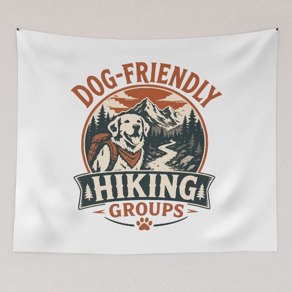 Item preview, Midlife Hiking Friends Retro Trail Club Design designed and sold by JansenGS.
