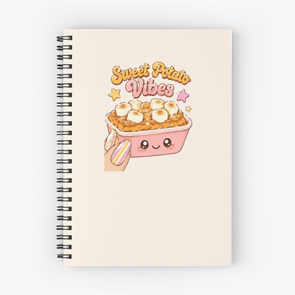 Item preview, Sweet Potato Vibes Thanksgiving Casserole Kawaii designed and sold by Yellowriversss.