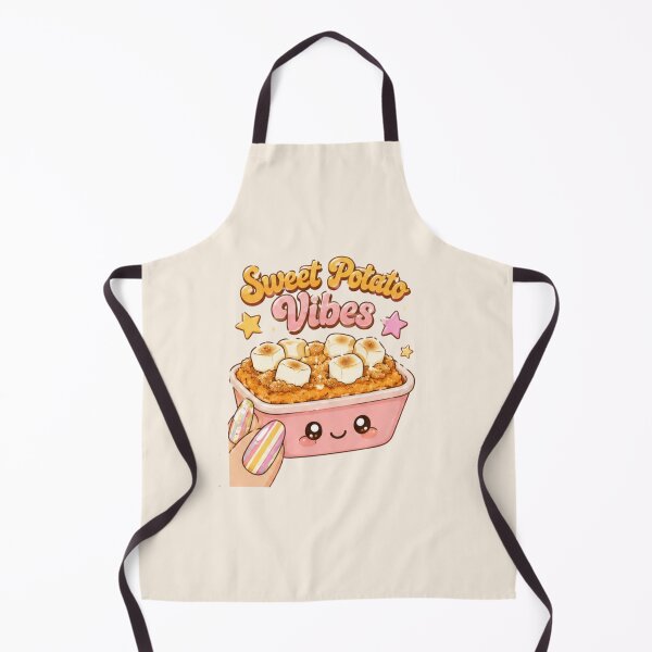 Item preview, Sweet Potato Vibes Thanksgiving Casserole Kawaii designed and sold by Yellowriversss.