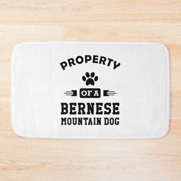 Item preview, Bernese Mountain Dog Property Paw Print Dog Lover designed and sold by GiaoCalonas.