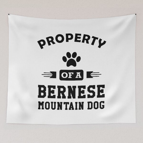 Item preview, Bernese Mountain Dog Property Paw Print Dog Lover designed and sold by GiaoCalonas.