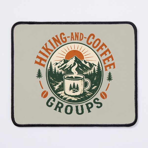 Item preview, Midlife Hiking Friends Retro Trail Club Design designed and sold by JansenGS.