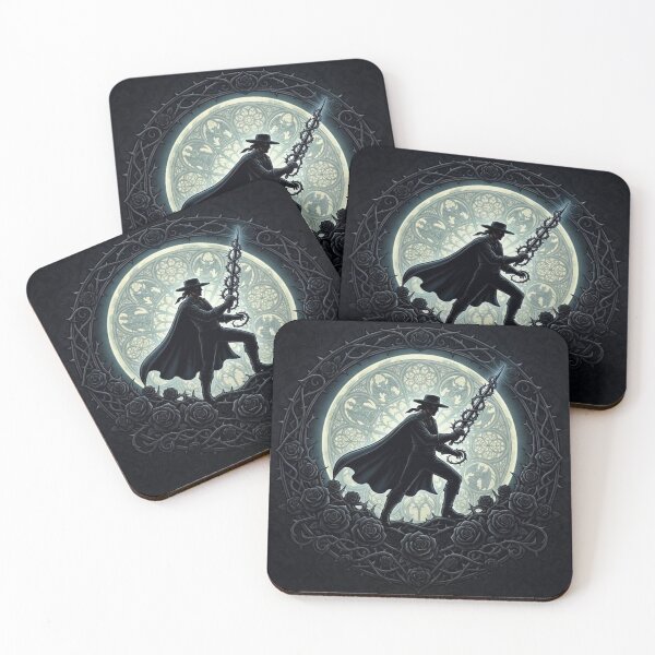 Item preview, Gothic Zorro Moon and Roses designed and sold by SipWithStyleArt.