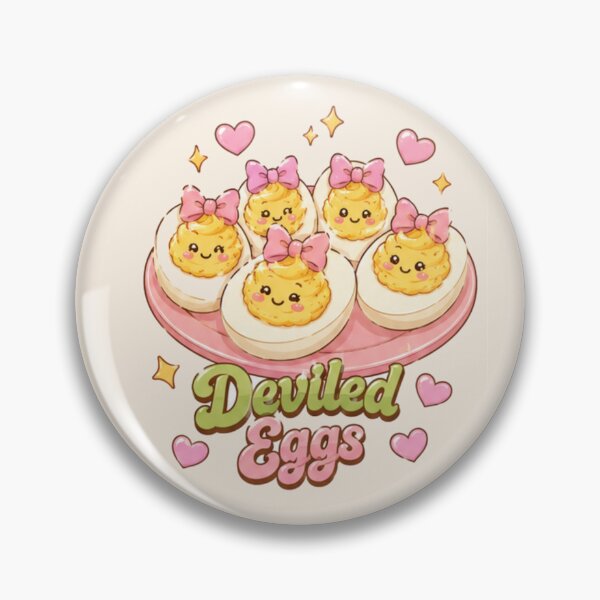 Item preview, Coquette Deviled Eggs Pink Bow Thanksgiving Cute designed and sold by Yellowriversss.