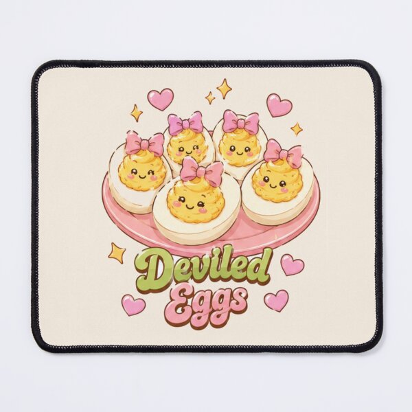Item preview, Coquette Deviled Eggs Pink Bow Thanksgiving Cute designed and sold by Yellowriversss.