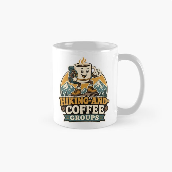Item preview, Midlife Hiking Friends Retro Trail Club Design designed and sold by JansenGS.
