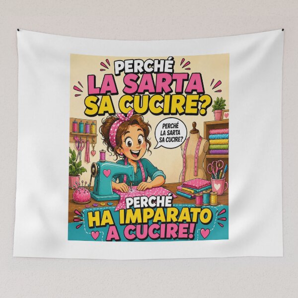 Item preview, Funny Seamstress – Sewing Cartoon Joke designed and sold by RipantinaFantasy .