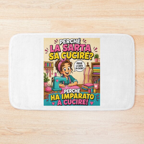 Item preview, Funny Seamstress – Sewing Cartoon Joke designed and sold by RipantinaFantasy .