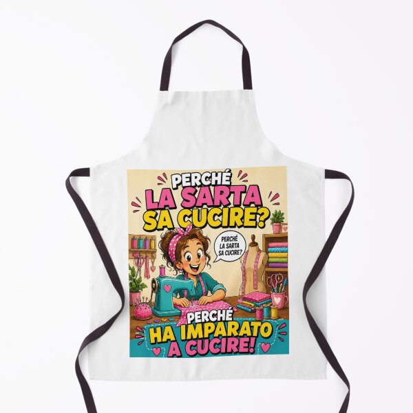 Item preview, Funny Seamstress – Sewing Cartoon Joke designed and sold by RipantinaFantasy .
