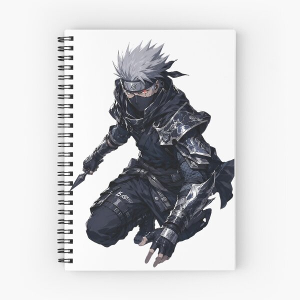 Item preview, Kakashi | Ninja Warrior – Silver Hair Anime Shinobi Ink Art designed and sold by Dyan4.