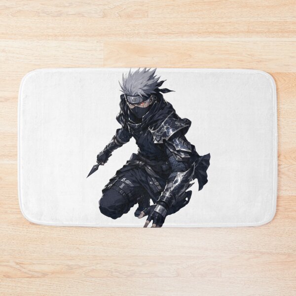 Item preview, Kakashi | Ninja Warrior – Silver Hair Anime Shinobi Ink Art designed and sold by Dyan4.
