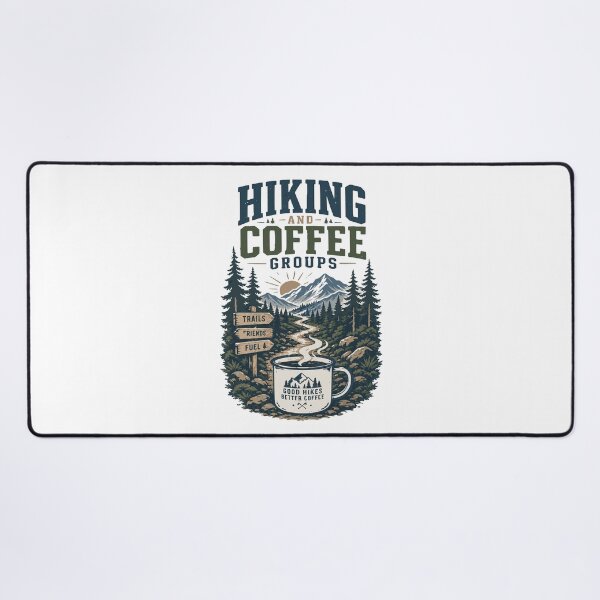 Item preview, Midlife Hiking Friends Retro Trail Club Design designed and sold by JansenGS.