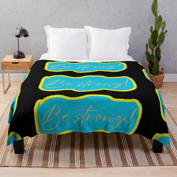 Item preview, Be Strong Gold Motivational Quote Sticker Shirt designed and sold by MariaPCMaria.