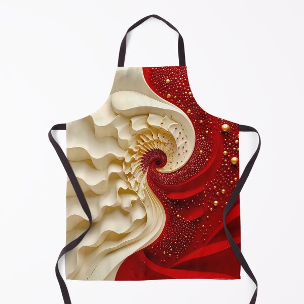 Item preview, Mesmerizing Swirl of Colors in Red and White designed and sold by Vicky Brago-Mitchell®.