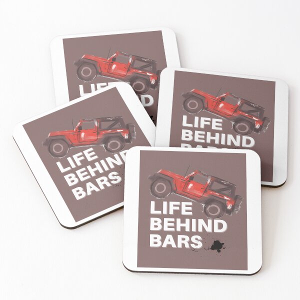 Item preview, Off Road T-Shirt 4X4 Off Willys Funny Gift Life Behind Bars designed and sold by Stetson-Hackett.