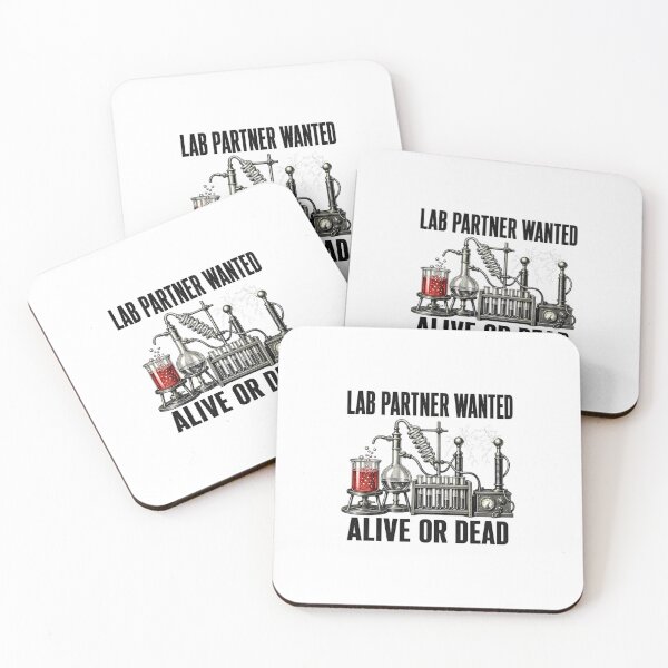 Item preview, Lab Partner Wanted Alive Or Dead — Funny Chemistry Teacher Shirt designed and sold by Uglyandcute.