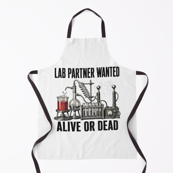 Item preview, Lab Partner Wanted Alive Or Dead — Funny Chemistry Teacher Shirt designed and sold by Uglyandcute.