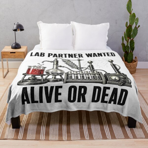 Item preview, Lab Partner Wanted Alive Or Dead — Funny Chemistry Teacher Shirt designed and sold by Uglyandcute.