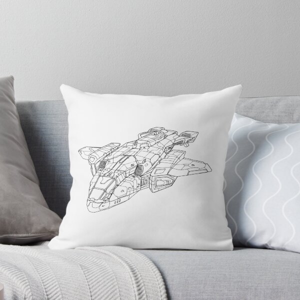 Item preview, Unsc Pelican - Black Outline designed and sold by Alyzah-Maughan.