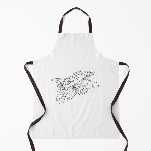 Item preview, Unsc Pelican - Black Outline designed and sold by Alyzah-Maughan.