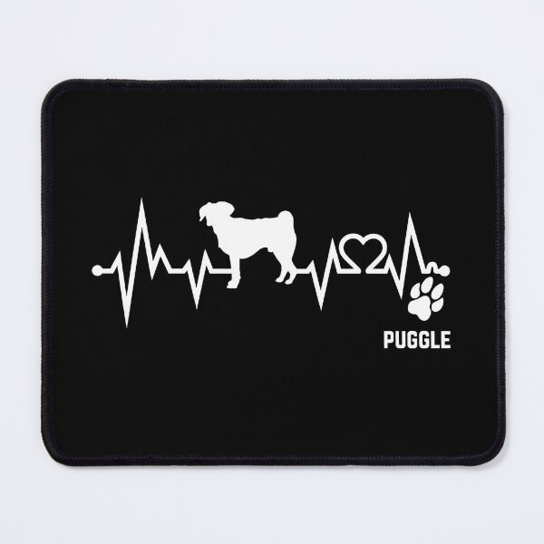 Item preview, Puggle Heartbeat Paw Print Dog Lover Graphic designed and sold by GiaoCalonas.