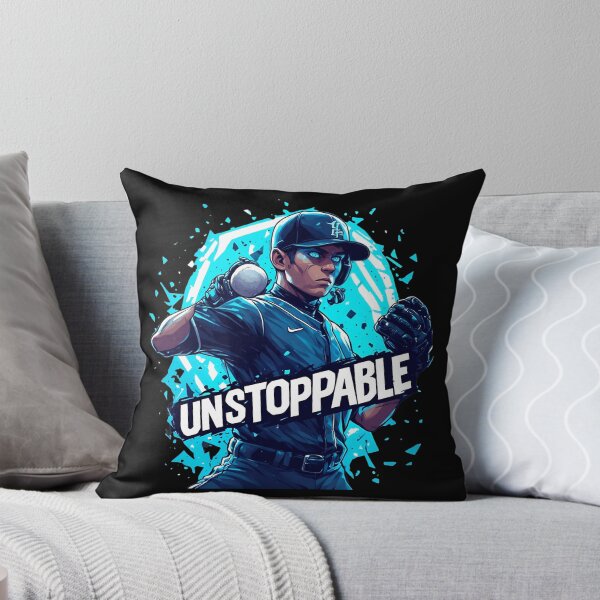 Aperçu de l'œuvre Joueur de baseball imparable créée et vendue par Radhestore.