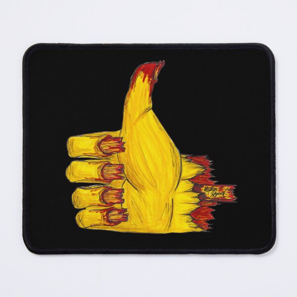 Item preview, Thumbs Up Scar-E-Moji - Severed Hand Body Horror Ink Art designed and sold by Grimmlar.