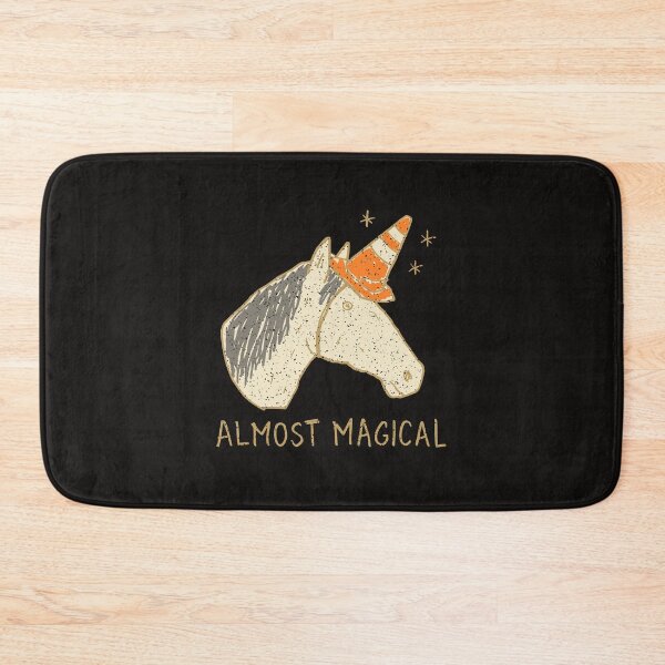 Item preview, Almost Magical Traffic Cone Unicorn Horse Funny Quote designed and sold by Studio Bootleg.