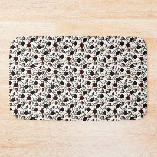 Item preview, Dark Cottagecore Dark Rose Pattern | Gothic Botanical Roses designed and sold by Mousy17.