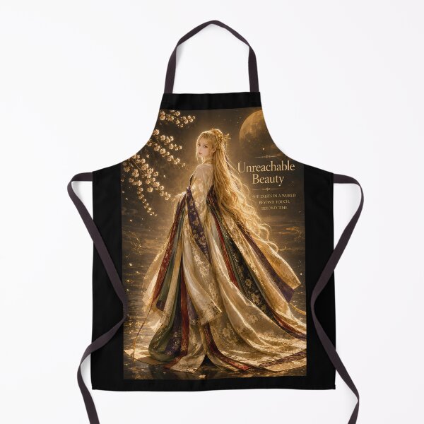 Item preview, Golden Heian Princess – Japanese Gothic Kimono Girl Fantasy Art designed and sold by Kurekou Lab.