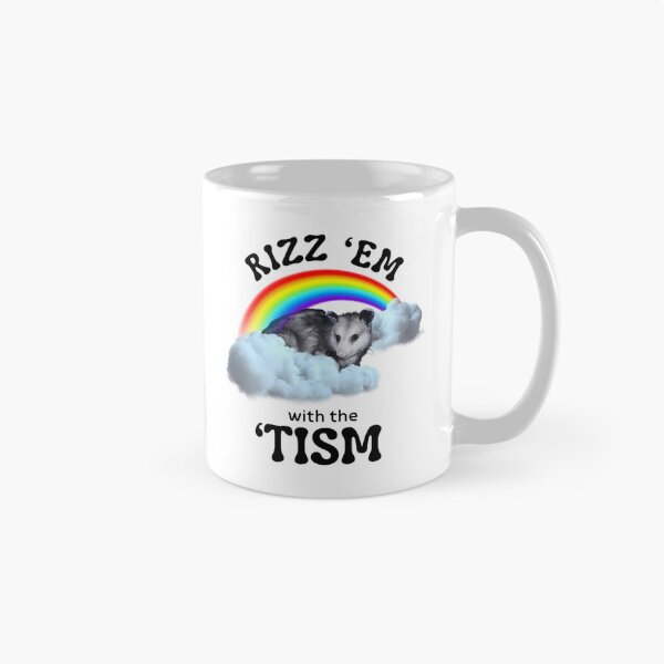 Item preview, Autism Funny Rizz Em With The Tism Opossum  designed and sold by LoicThiessen.